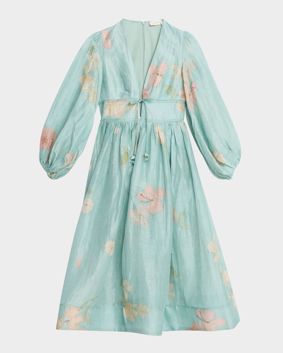Illuminate Drawn Billow Dress
